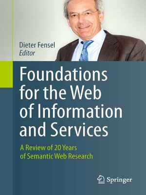 cover image of Foundations for the Web of Information and Services